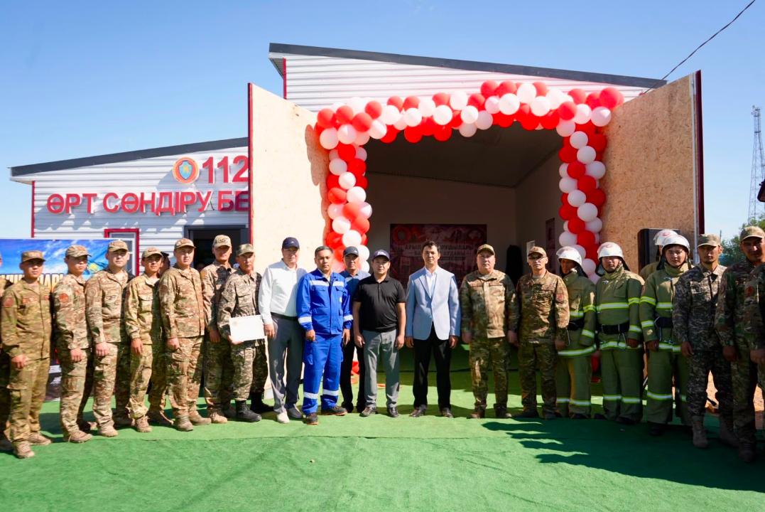 Ақтөбе облысында 230-шы ерікті өрт сөндіру бекеті ашылды