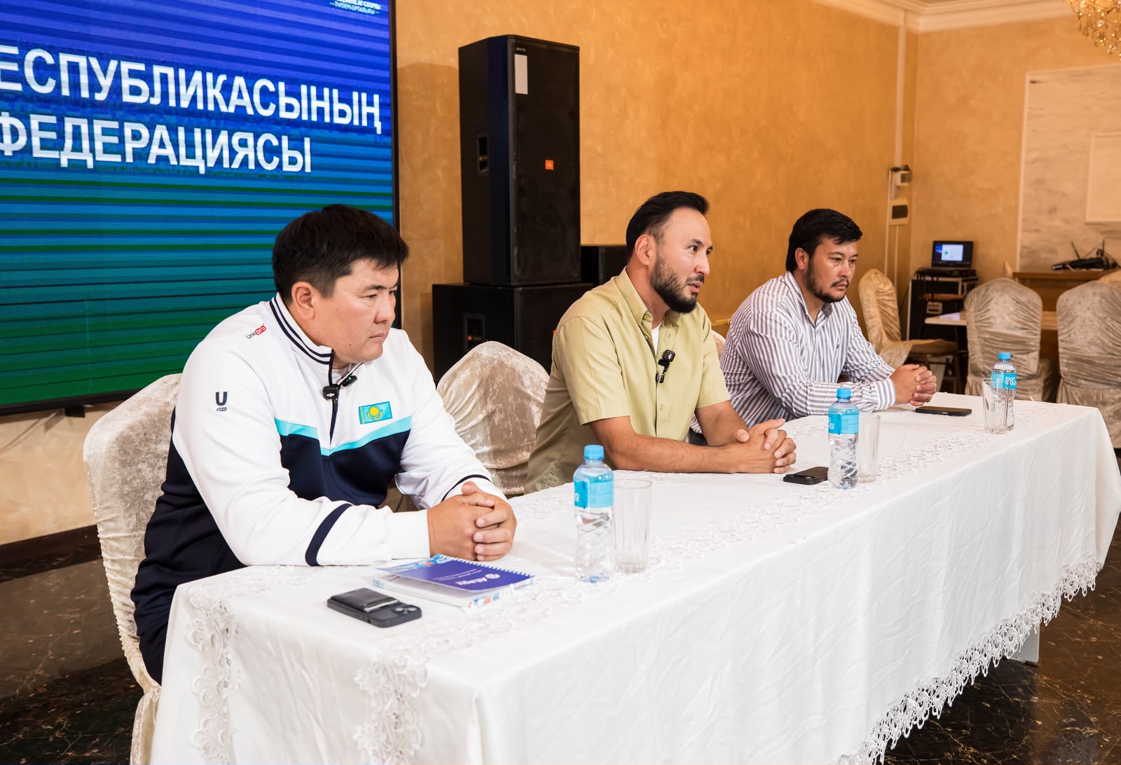 Көкпар федерациясының президенті ұлттық құрамамен кездесті