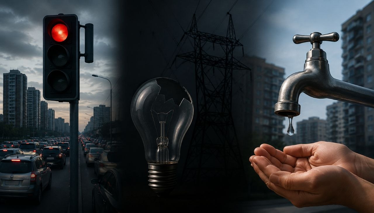 Алматыда электр жарығының өшуі су жүйесіне де әсер етті