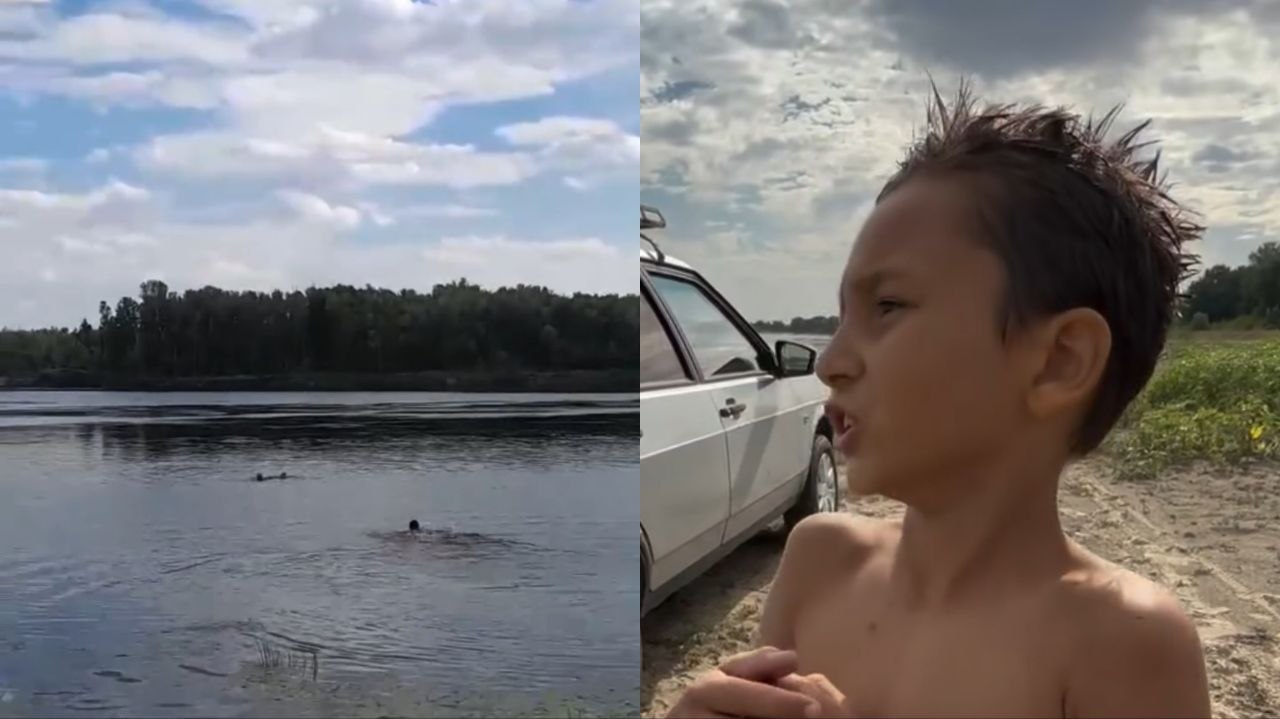 Жаттықтырушы суға батып бара жатқан 7 жастағы баланы құтқарып қалды