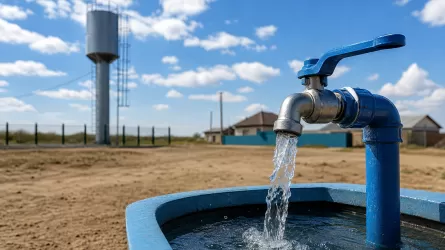 Более 200 жителей Алгабаса получили воду в домах 