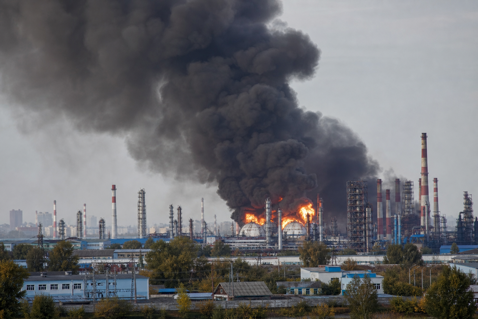 Афипский НПЗ снова оказался под ударом: есть погибшие и пострадавшие  
