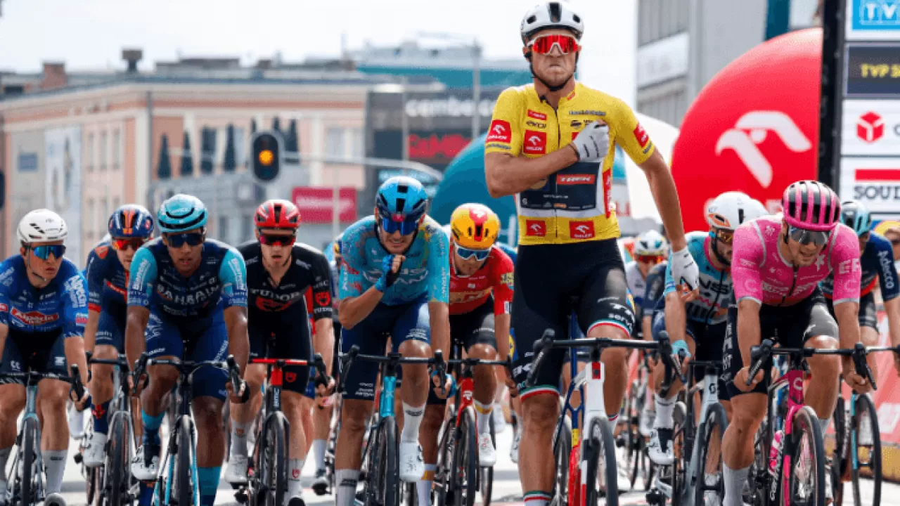 Еще один гонщик XDS Astana Team поднялся на подиум Тура Польши 