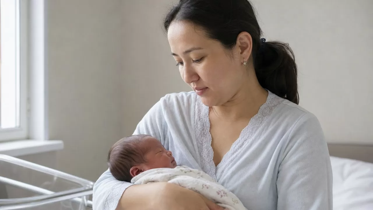 В Казахстане более 16 тыс. детей родились у женщин старше 40 лет  