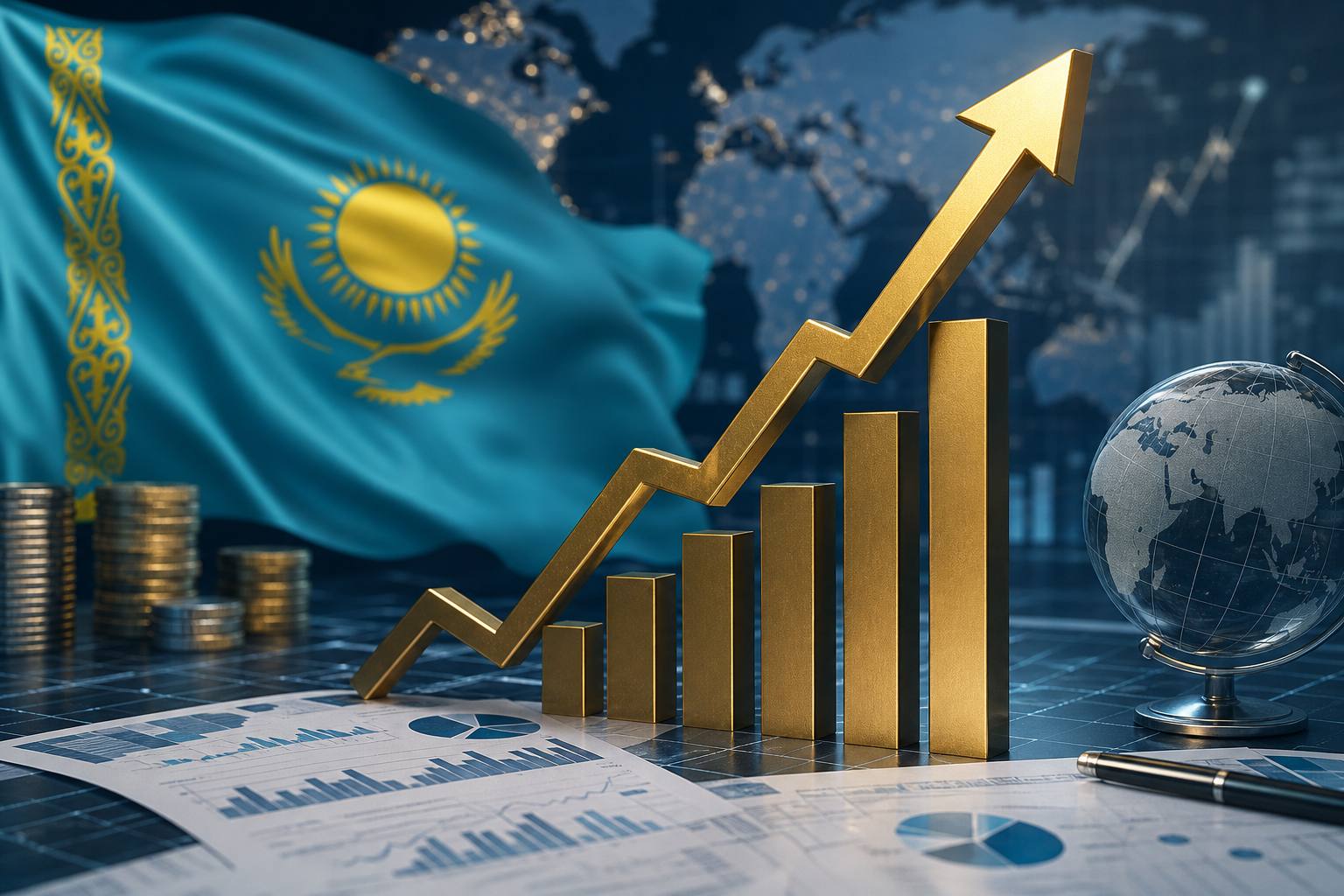 Қазақстан экономикасы жарты жылда 4,1 пайызға өсті