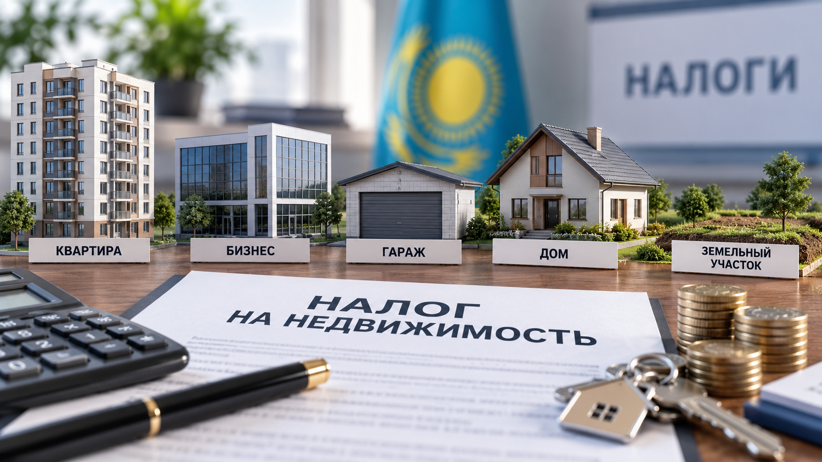 Не только квартира: за какую недвижимость казахстанцам нужно платить налог  