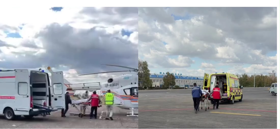Санитариялық авиация науқас әйелді Екібастұздан Павлодарға жеткізді