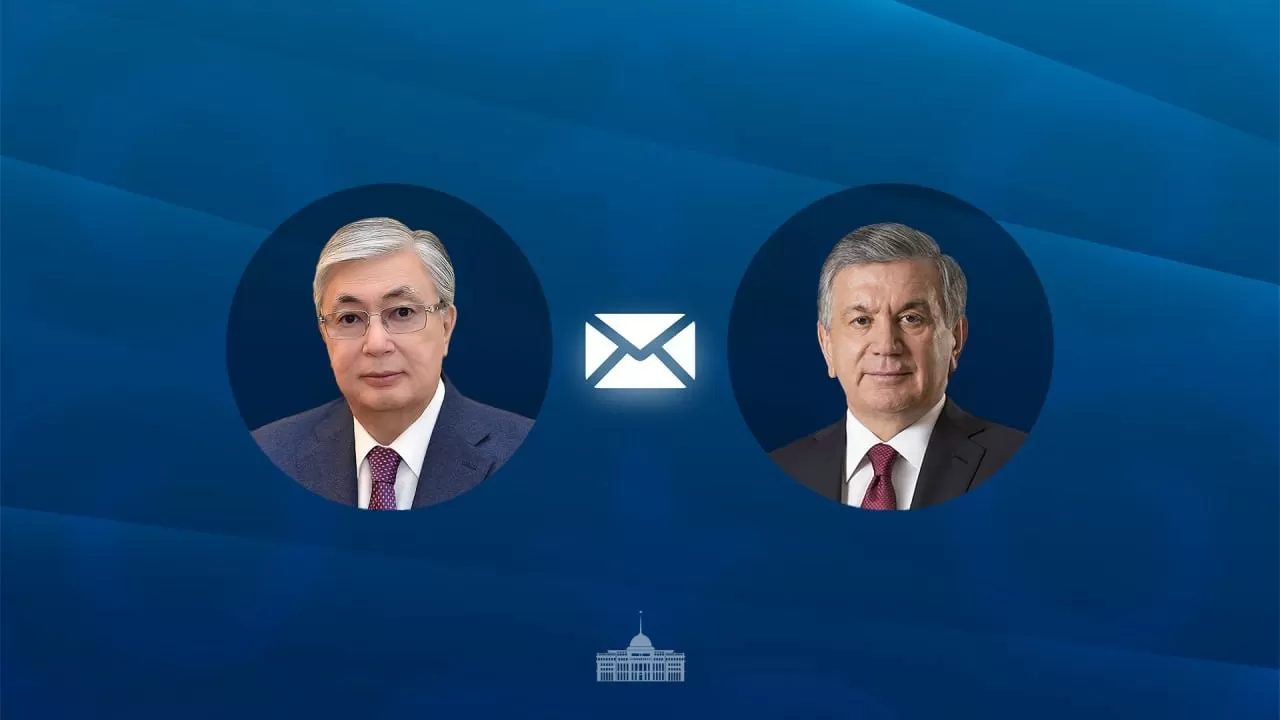 Токаев направил телеграмму Шавкату Мирзиёеву 