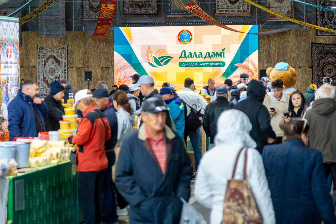 &laquo;Дала дәмі&raquo; жәрмеңкелеріне шығарылған ауылшаруашылық өнім көлемі 3 жарым мың тоннаға дейін ұлғайды