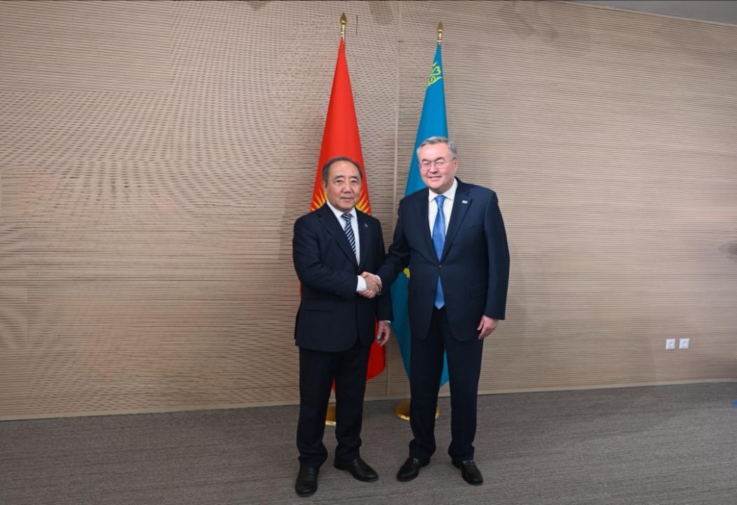 Қазақстан мен Қырғызстан арасындағы ынтымақтастық мәселелері талқыланды