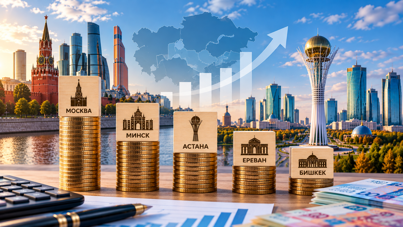 Где в ЕАЭС самые высокие зарплаты 