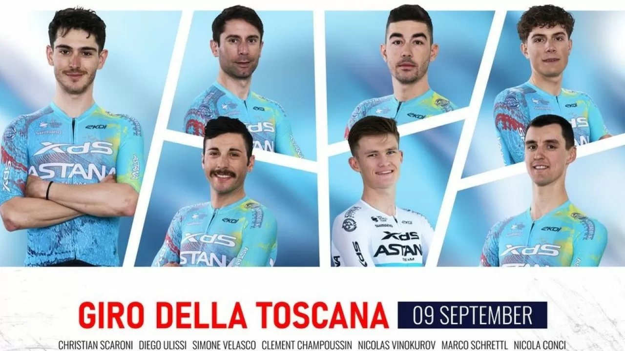 XDS Astana Team объявила состав на однодневку в Италии  
