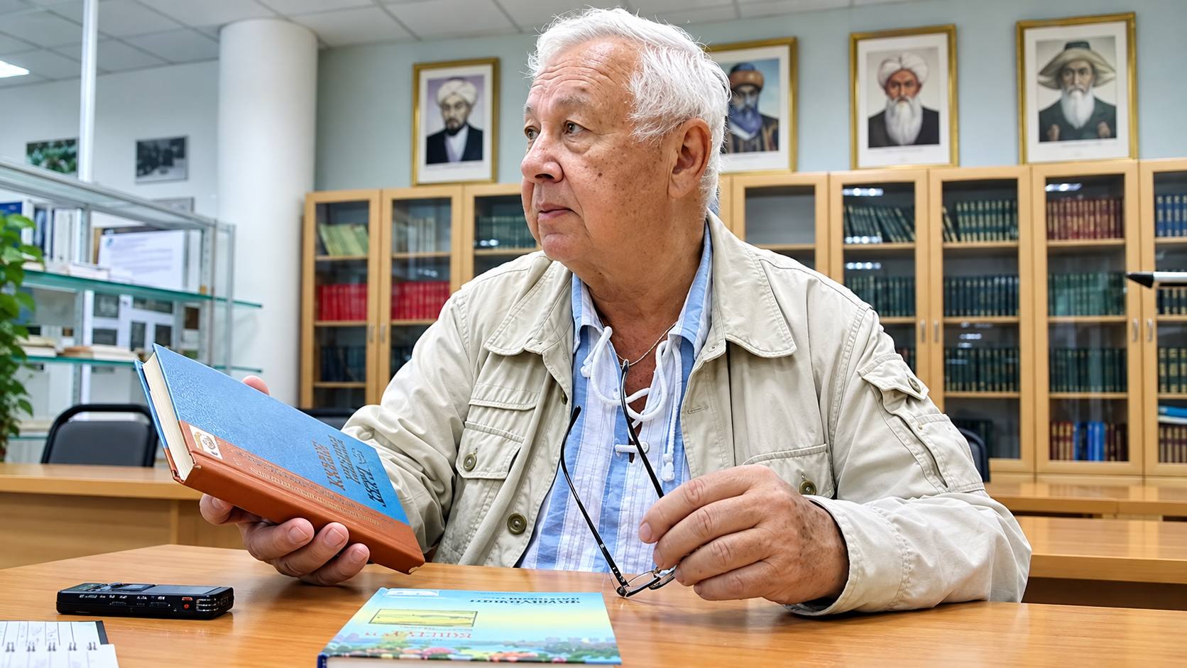 Жазушы Валерий Михайлов І дәрежелі &laquo;Барыс&raquo; орденімен марапатталды