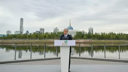 Токаев выступил перед участниками акции &laquo;Таза Қазақстан&raquo;