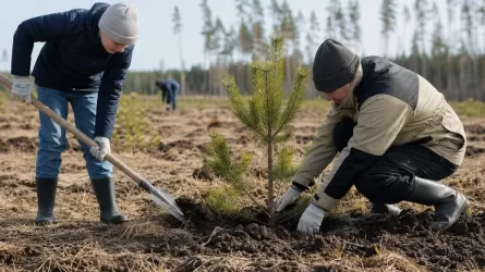 Более миллиона деревьев недосчитались после вырубок в Алматинской области