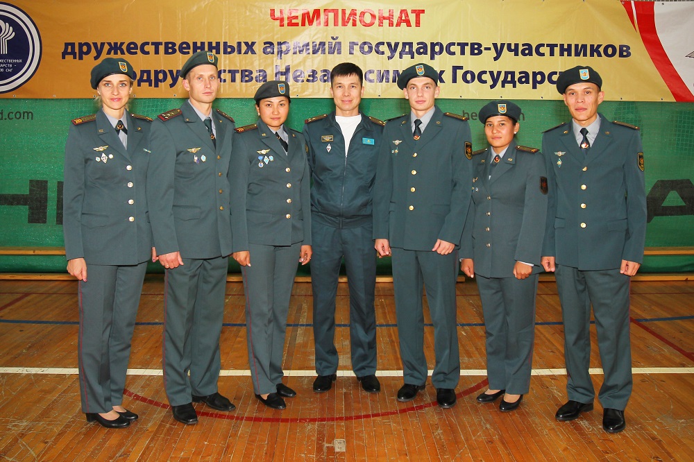 Военнослужащие РК стали призерами чемпионата дружественных армий государств – участников СНГ 