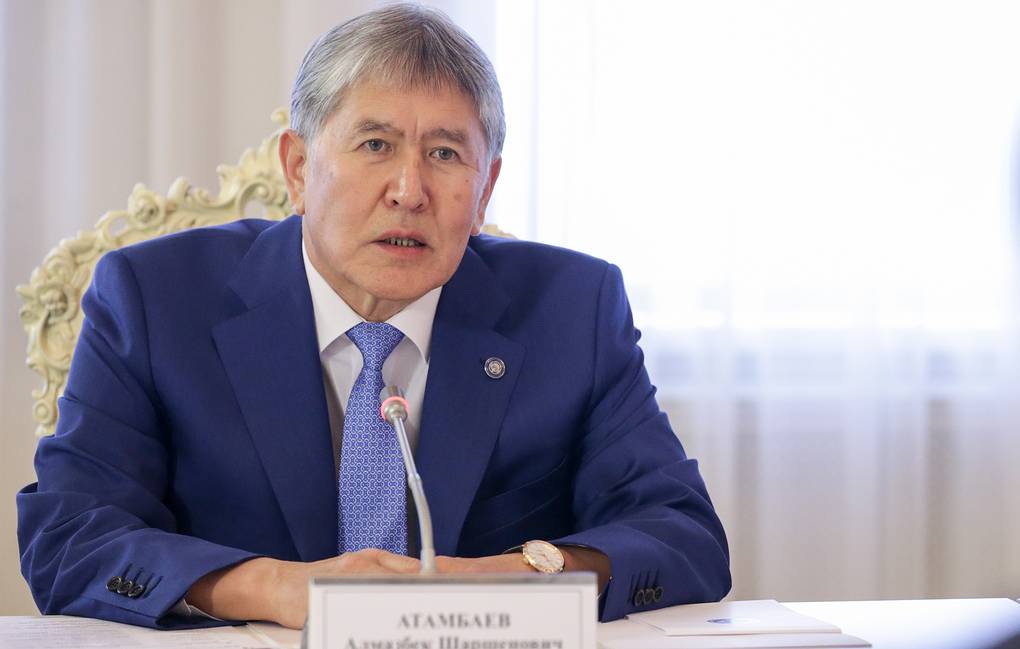Алмазбеку Атамбаеву предъявлено обвинение в коррупции