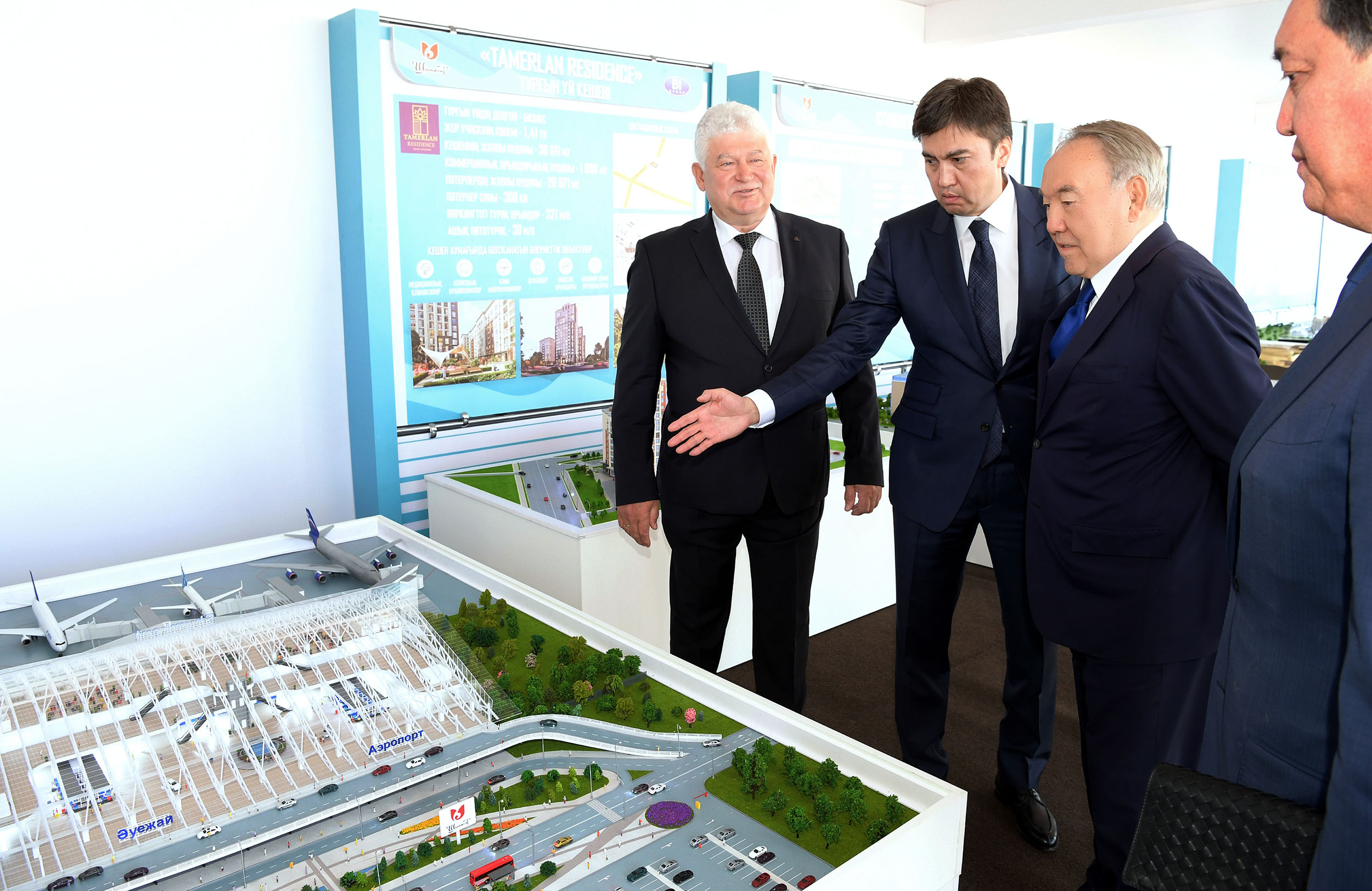 Нұрсұлтан Назарбаевқа Шымкентті одан әрі дамыту жоспары таныстырылды