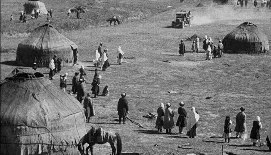 Теміртаудың маңында көшпенділер қыстағы пайда болады