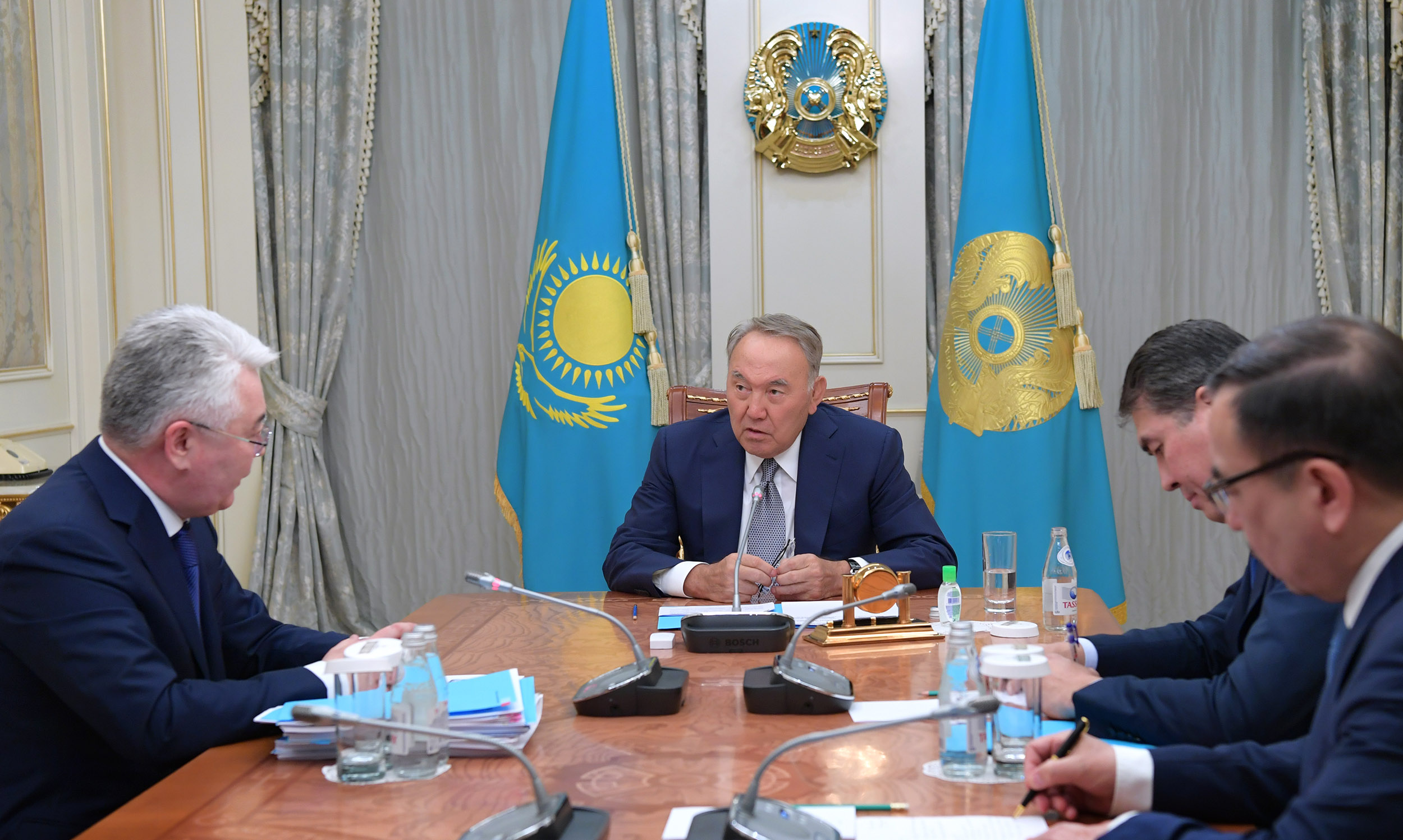 Новый глава МИД отчитался перед Назарбаевым о процессе экономизации внешней политики