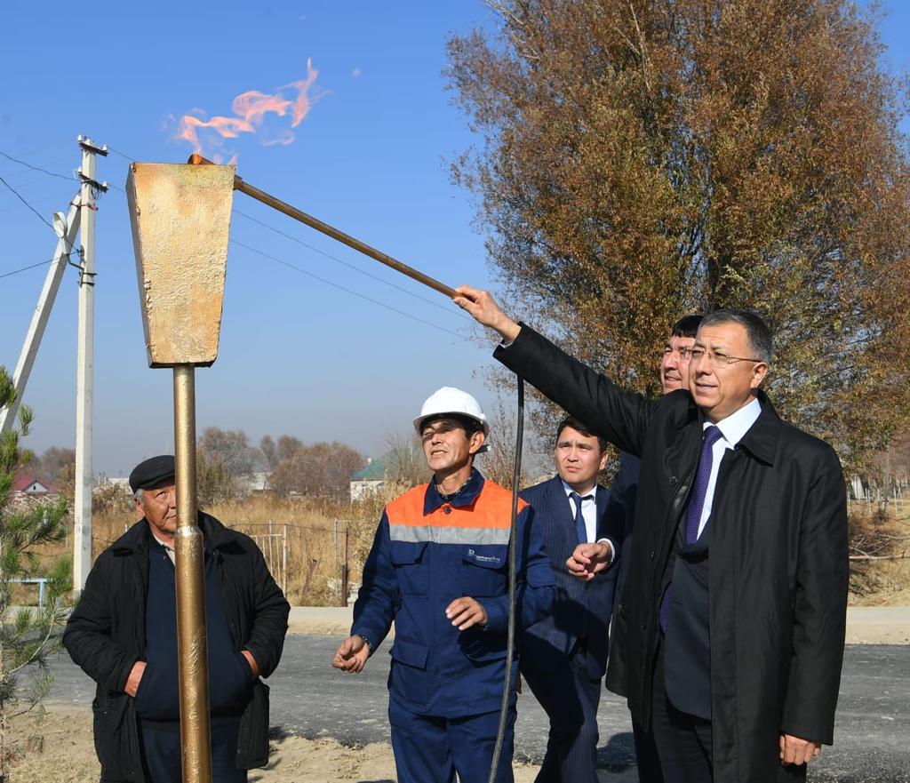  Бір күнде бес ауылға табиғи газ берілді