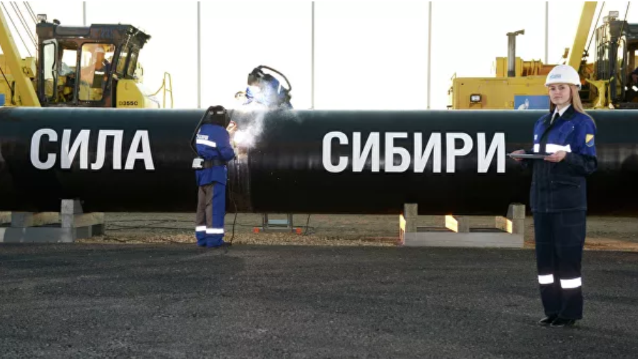 Ресей-Қытай газ құбыры іске қосылды