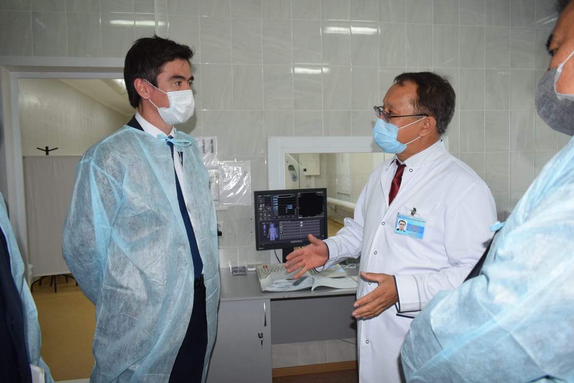 Вице-министр здравоохранения посетил восемь объектов здравоохранения Павлодарской области