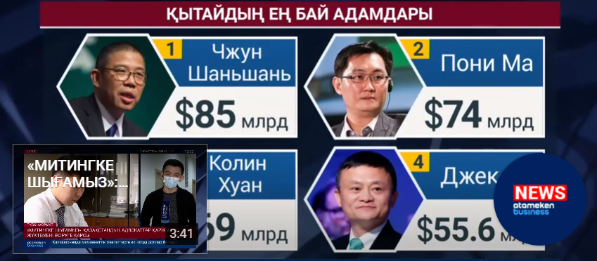 Қытайда долларлық миллиардерлердің саны 1 мыңнан асты