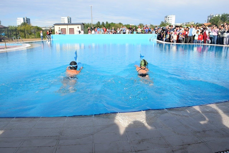 При поддержке ERG открыт плавательный бассейн в Экибастузе