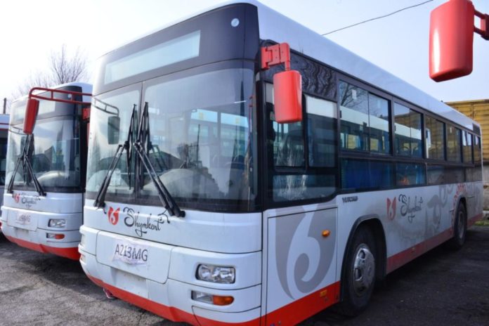 Шымкенттің қоғамдық қызмет көрсету саласы 39 жолаушылар автобусымен толықты