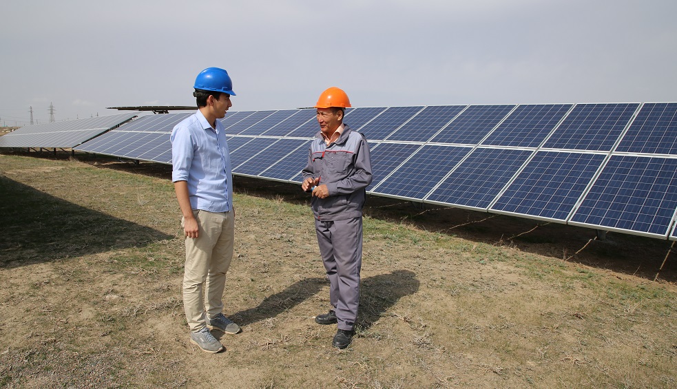 В Алматинской области построили новую солнечную электростанцию
