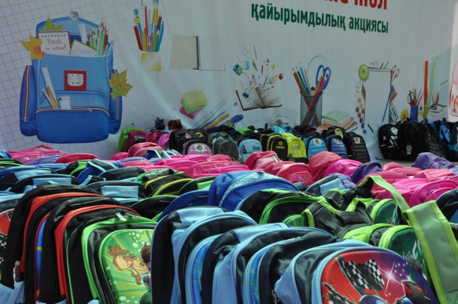 «Мектепке жол» республикалық қайырымдылық акциясы басталды