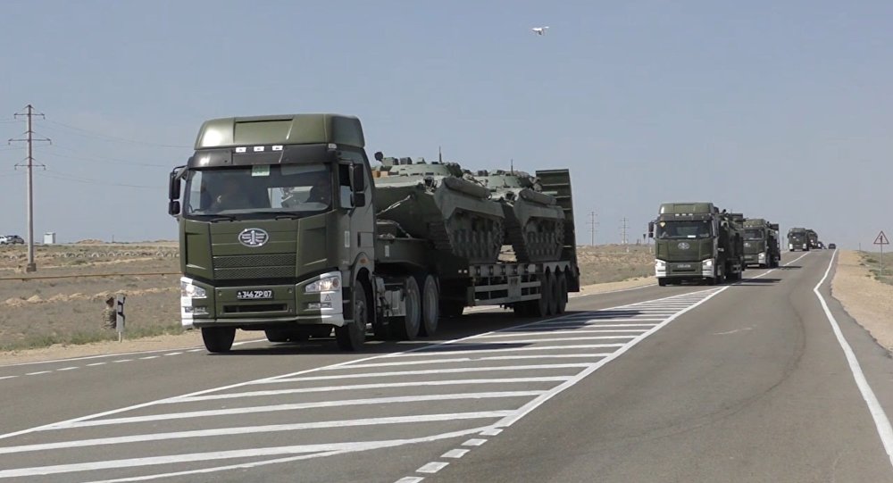 Қазақстанның қарулы күштері дабыл бойынша еліміздің батысына бағыт алды