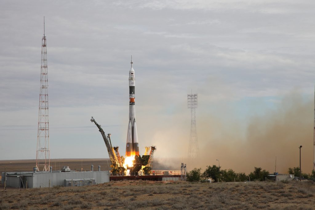 Байқоңырдан «Союз МС-13» кемесі ұшырылды