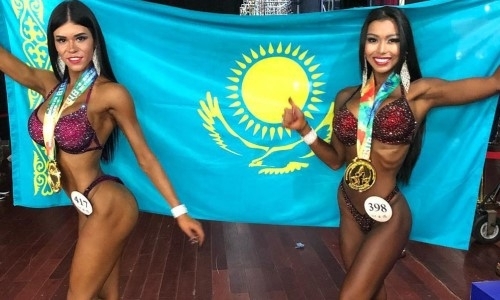 Казахстанские бодибилдерши покорили Китай 
