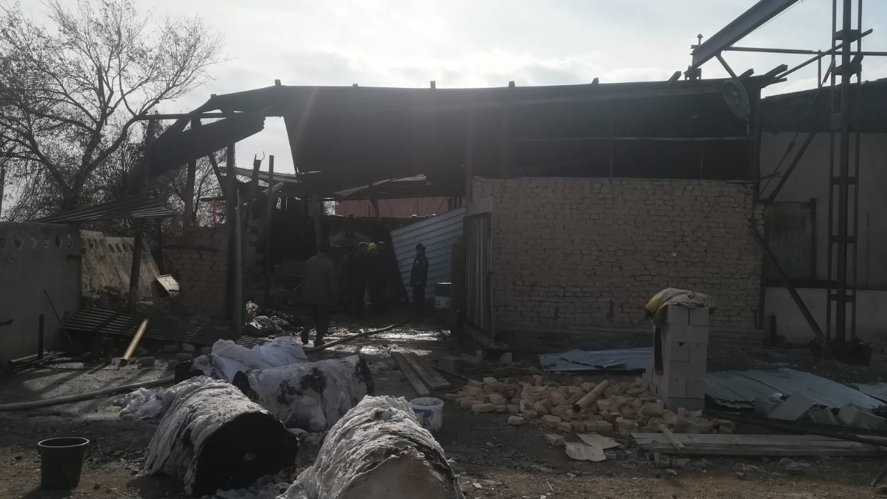 Алматы облысында цехта жарылыс болды