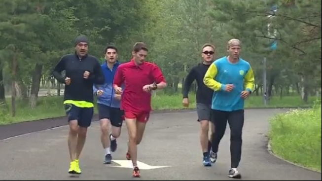 Карим Масимов выложил в Instagram видео утренней пробежки