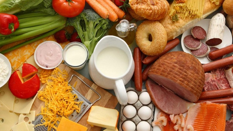 В РК более половины пищепрома приходится на выпуск муки, мяса и молока