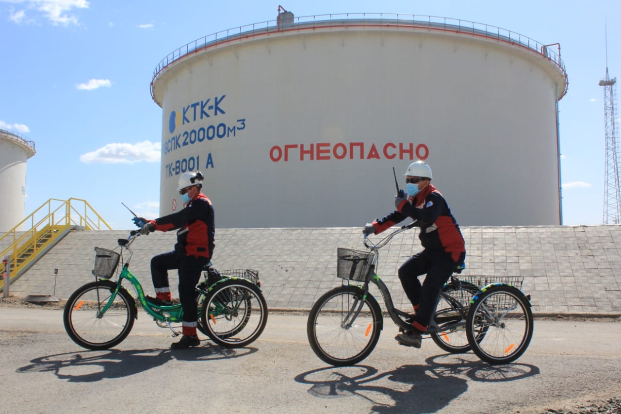 Атырауда өндіріске велосипед енгізілді