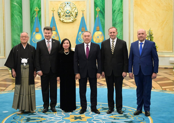 Бірқатар елдің төтенше және өкілетті елшілері сенім грамоталарын тапсырды