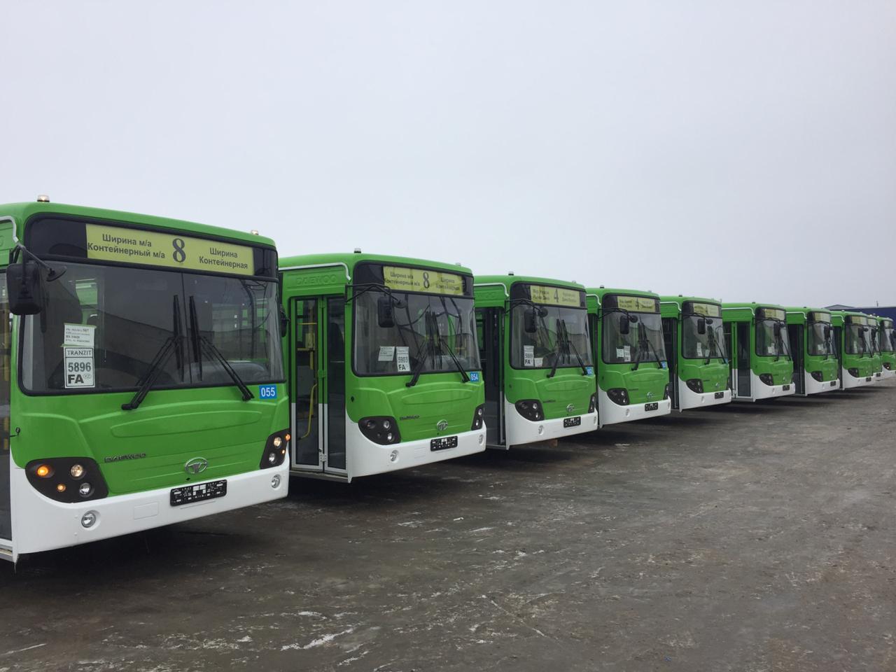 Атырауда қоғамдық көліктер паркі 20 жаңа автобуспен толықты