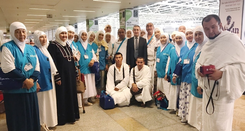 Казахстанские паломники прибыли в Саудовскую Аравию