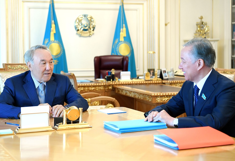 Тұңғыш Президент Нұрлан Нығматулинді қабылдады   