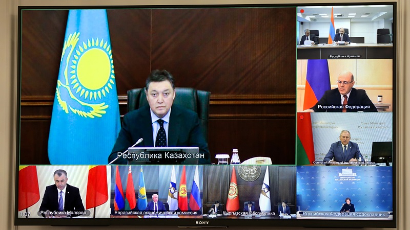 Премьер-министр РК принял участие в заседании ЕМПС в режиме видео-конференц-связи  