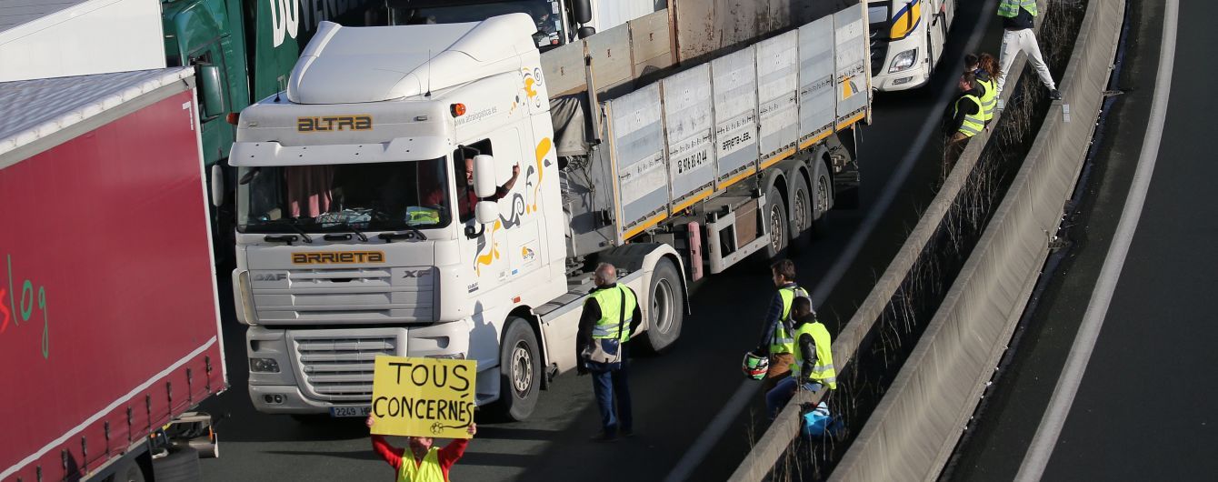 В Бельгии задержан водитель грузовика, сбившего насмерть участника акции «жёлтых жилетов»
