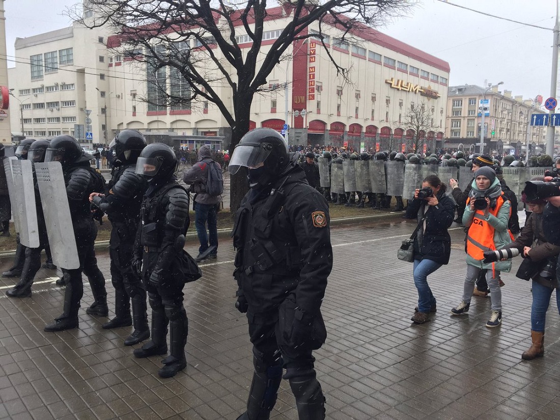 В Минске в преддверии акции протеста закрыли десять станций метро