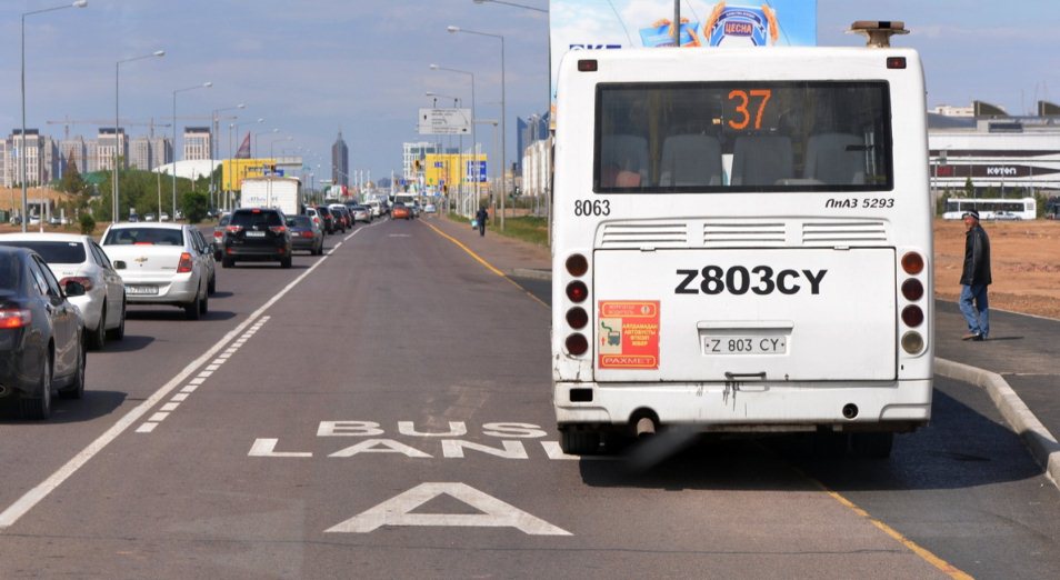 Bus Lane проложат по центру Астаны