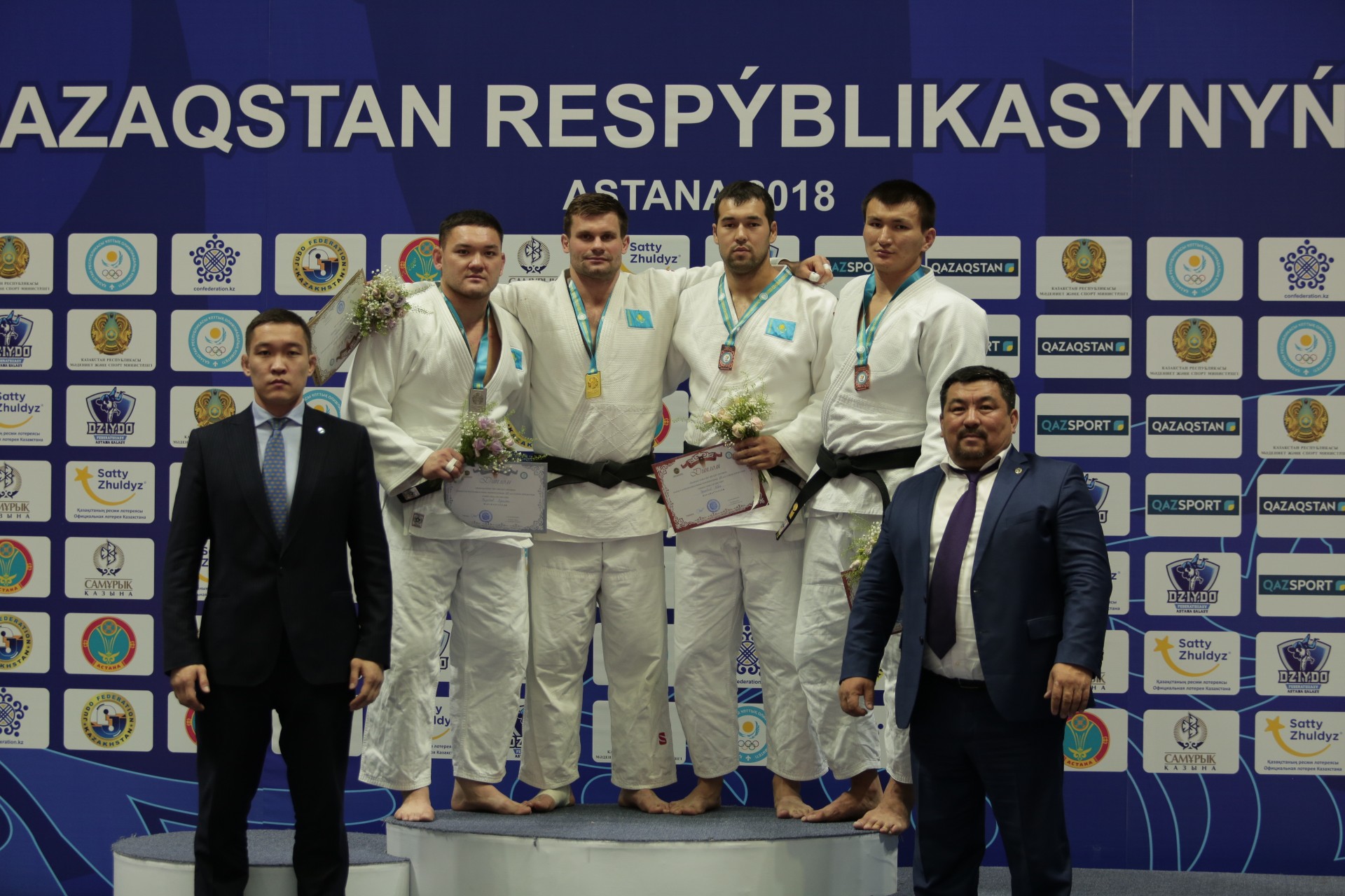 В Астане завершился чемпионат Казахстана по дзюдо 