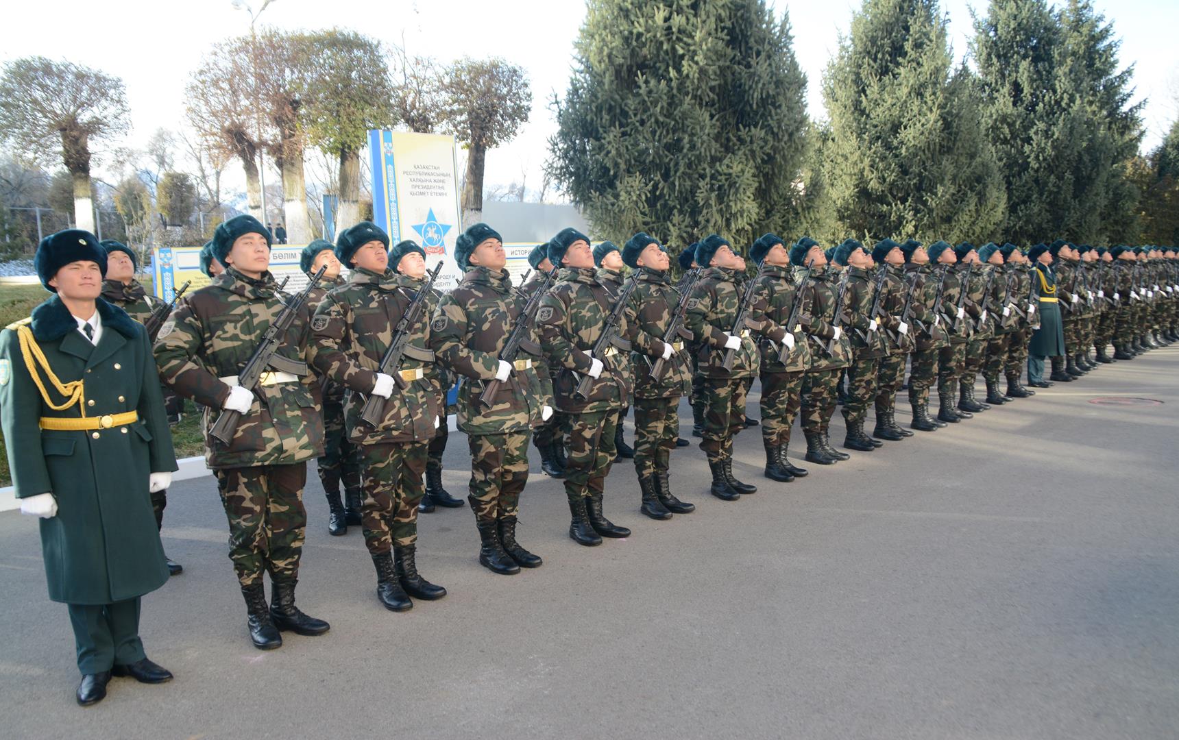 Воинские части Вооруженных сил РК комплектуются молодым пополнением