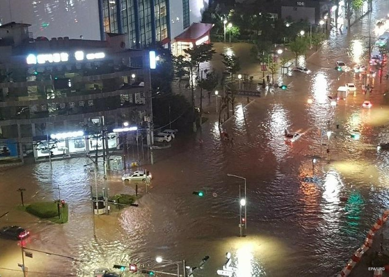 В Южной Корее сильные дожди стали причиной гибели 31 человека